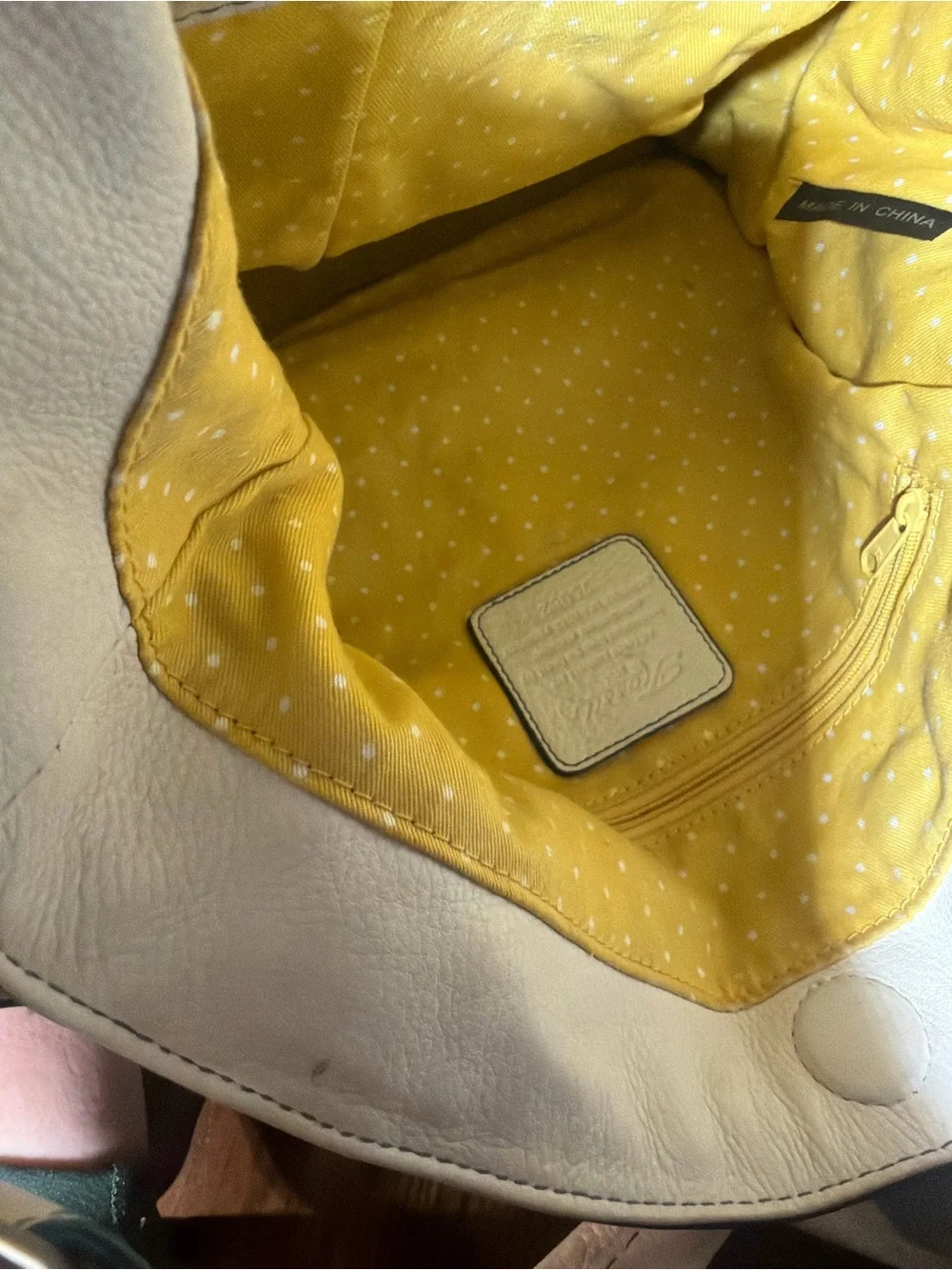 Fossil 75082 Multicolor Striped Hobo Bag
